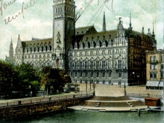 Hamburg das Rathaus