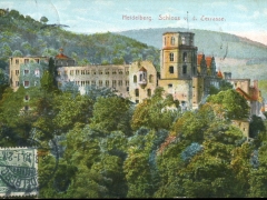 Heidelberg Schloss v d Terrasse