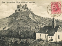Hohenzollern Burg mit Kirchlein Maria Zell