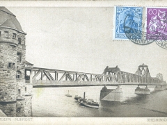 Homberg Ruhrort Rheinbrücke