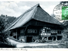 Hornberg altes Bauernhaus in Gutach