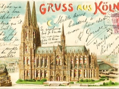 Köln Dom Gruss aus