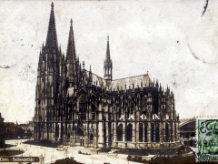 Köln Dom Seitenansicht