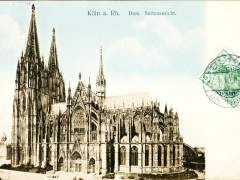 Köln Dom Seitenansicht
