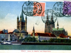 Köln Dom St Martin und Stapelhaus