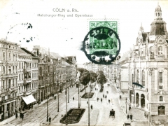 Köln Habsburger Ring und Opernhaus