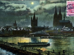 Köln a Rhein Abendstimmung