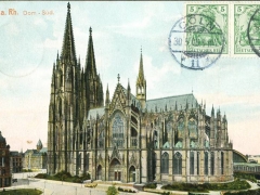 Köln am Rhein Dom Süd