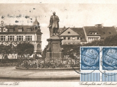 Koblenz a Rh Goebenplatz mit Denkmal