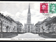 Koblenz-a-Rhein-Kaiser-Friedrichstrasse-mit-Josefskirche-50961