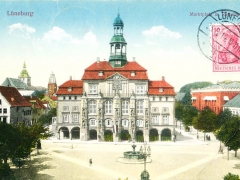 Lüneburg Marktplatz mit Rathaus