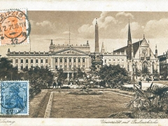 Leipzig Universität mit Paulinerkirche