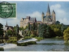 Limburg Felsendorm und Schloss Ostseite