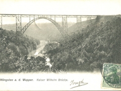 Müngsten a d Wupper Kaiser Wilhelm Brücke