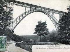 Müngsten der Mittelbogen der Kaiser Wilhelmbrücke