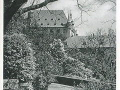 Marburg Blick fom Behringweg zum Schloss