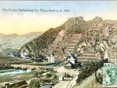 Mayschloss Ahr Ruine Saffenburg