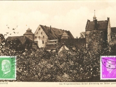 Römhild das Kriegswaisenhaus Schloss Glücksburg von Süden gesehen