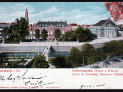 Strassburg-Statthalterpalast-Theater-u-Muenster-50661