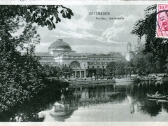 Wiesbaden Kurhaus Gartenseite
