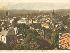 Wiesbaden Panorama vom Kaiserhof aus gesehen