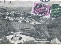 Wiesbaden vom Neroberg gesehen