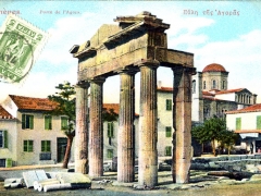 Athenes Porte de l'Agora