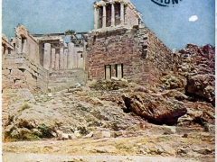 Athenes Propylees et Temple de la Victoire