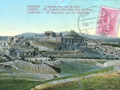 Athens the Acropolis View taken from the Pnyx