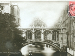 Cambridge Bridge of Sighs St John's College