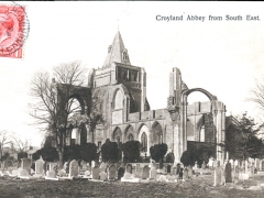 Croyland Abbey from South East