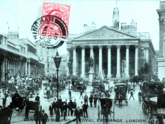 London Bank of England Royal Exchange