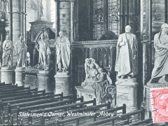 London Westminster Abbey Statesmen's Corner