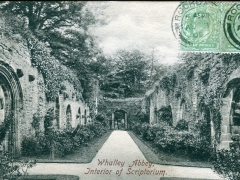 Whalley Abbey Interior of Scrptorium