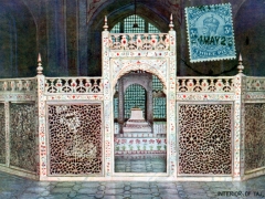 Agra Interior of Taj