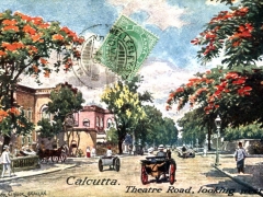 Calcutta Theatre Road looking west