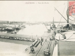 Haiphong Vue des Docks