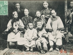 Tonkin Laokay Famille Chinoise