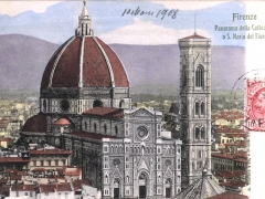 Firenze Panorama della Cattedrale o S Maria del Fiore