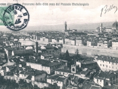 Firenze Panorama della Citta visto dal Piazzale Michelangiolo