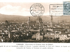 Firenze Panorama di Firenze visto da Boboli
