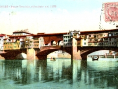 Firenze Ponte Vecchio rifondato