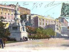 Genova Monumento a Chrisoforo Colombo