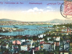 Militärpost Constantinople Vue Panoramique du Port