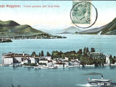 Lago Maggiore Veduta generale dell' Isola Bella