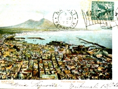 Napoli Panorama col Vesuvio