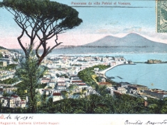 Napoli Panorama da villa Patrizi al Vomero