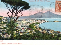 Napoli Panorama da villa Patrizi al Vomero