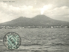 Napoli Vesuvio dal mare