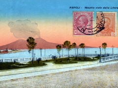 Napoli Vesuvio visto dalla Litoranea